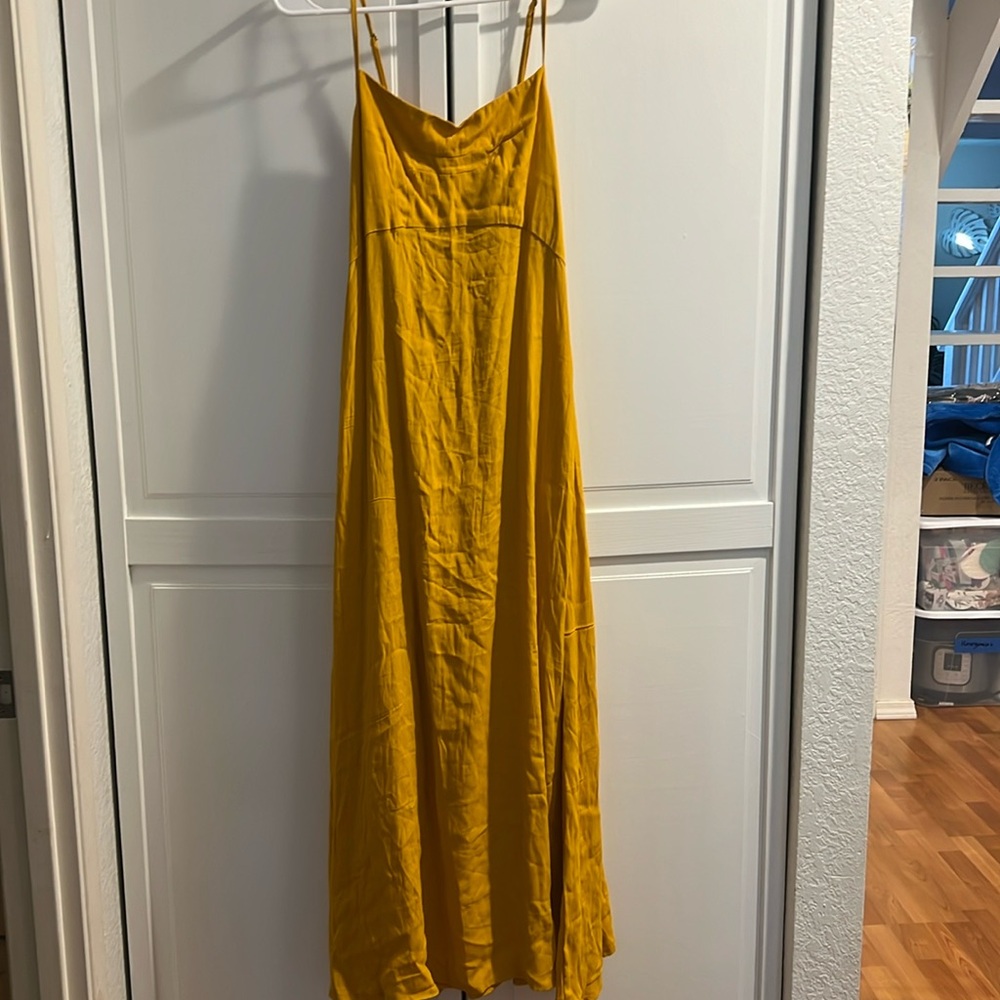 NWT Ava Sky Dress Spell in Golden XS